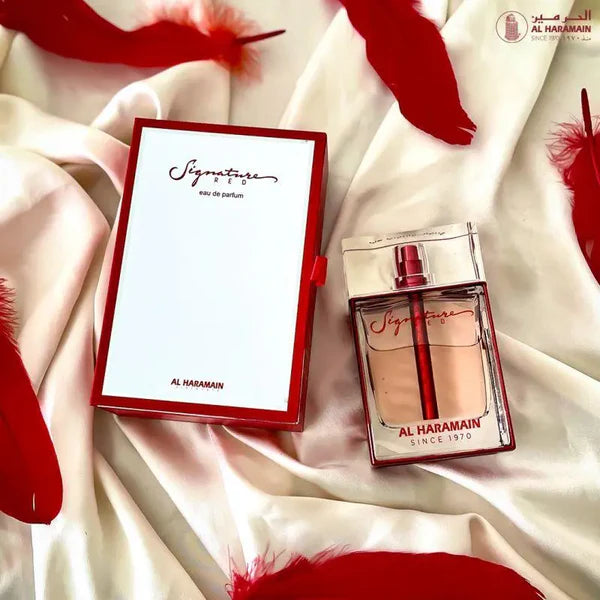 Al Haramain Signature Red EDP W 75ml Boxed (Rare Selection)