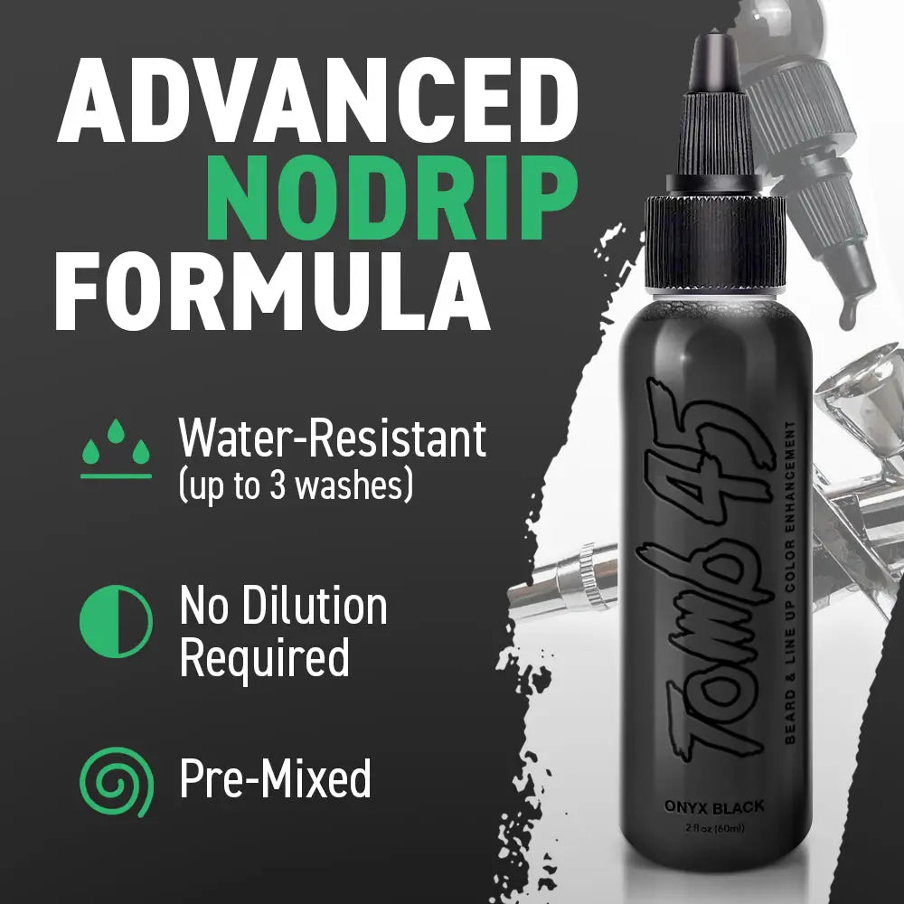 Tomb45 No Drip Color Brown/Black Hair Dye - Long-Lasting Formula For Vibrant Results