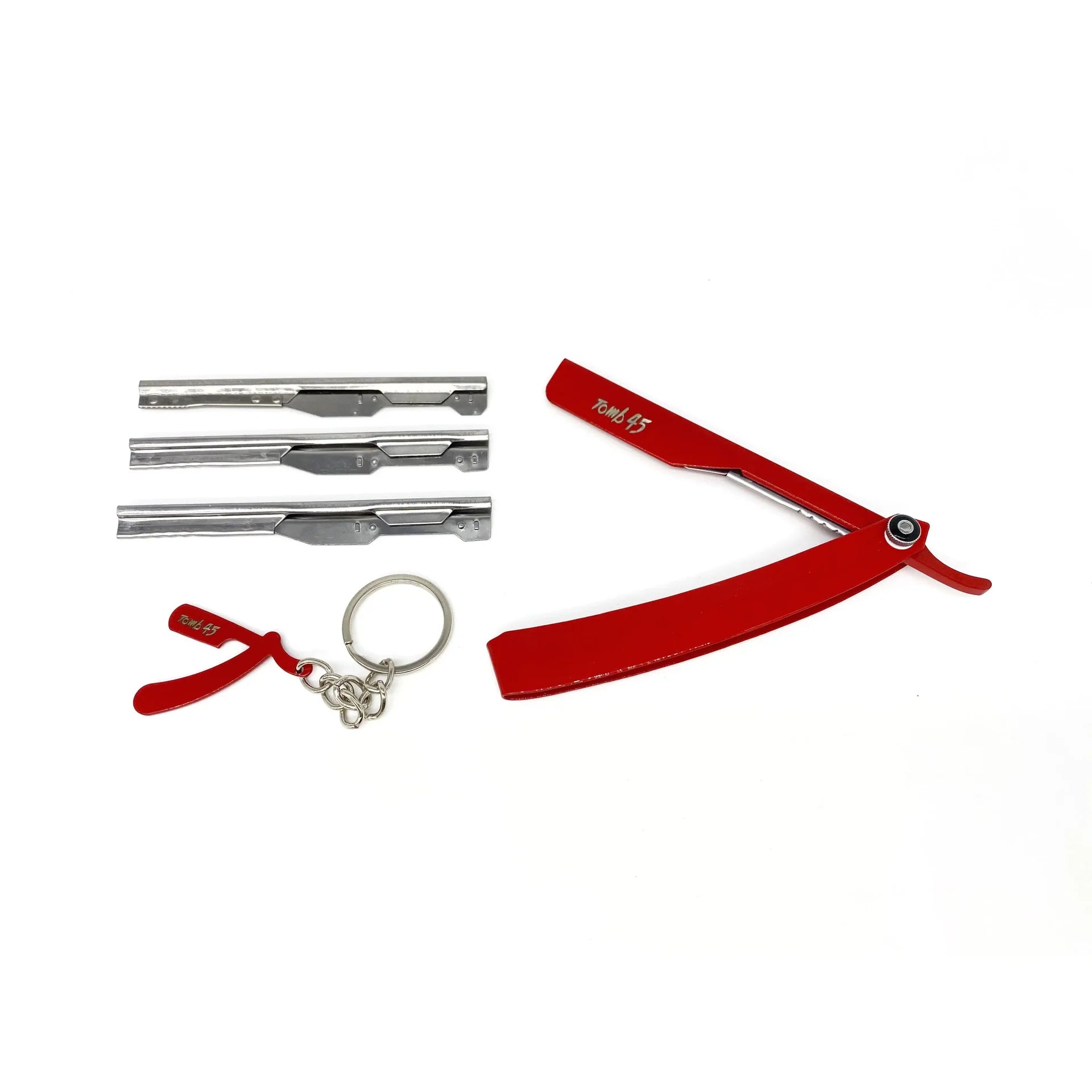 Tomb45 Triple Cartridge Razor (Red)