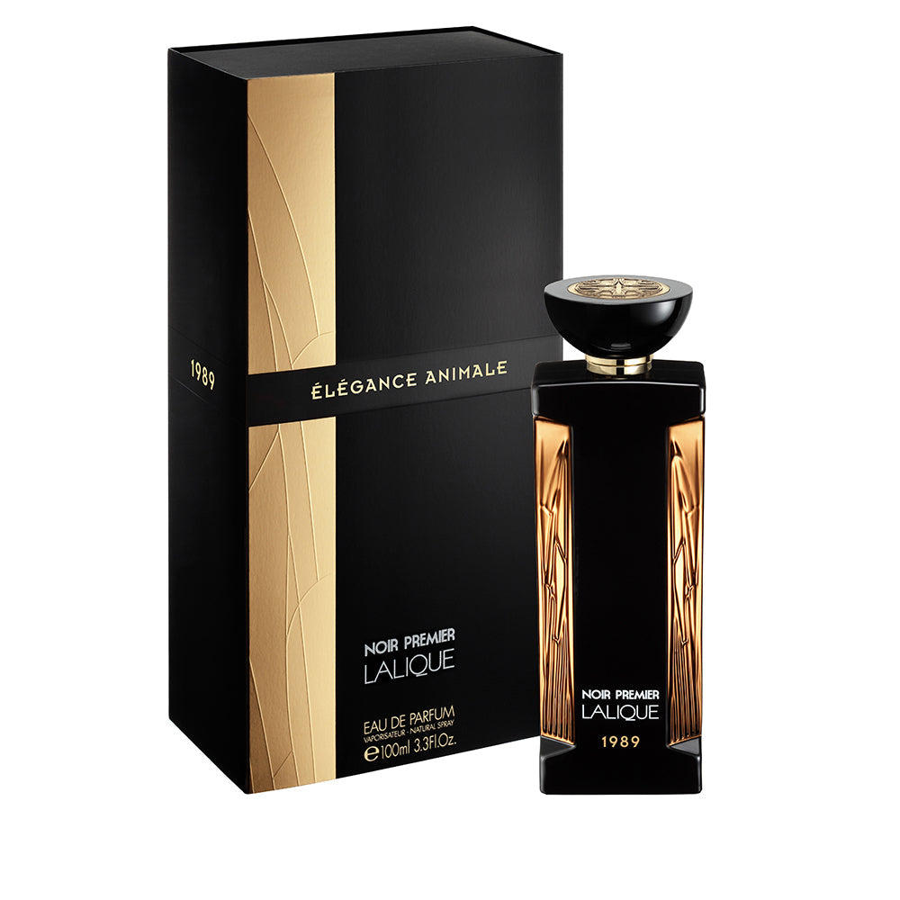 Lalique Noir Premier Elegance Animale EDP W 100ml Boxed