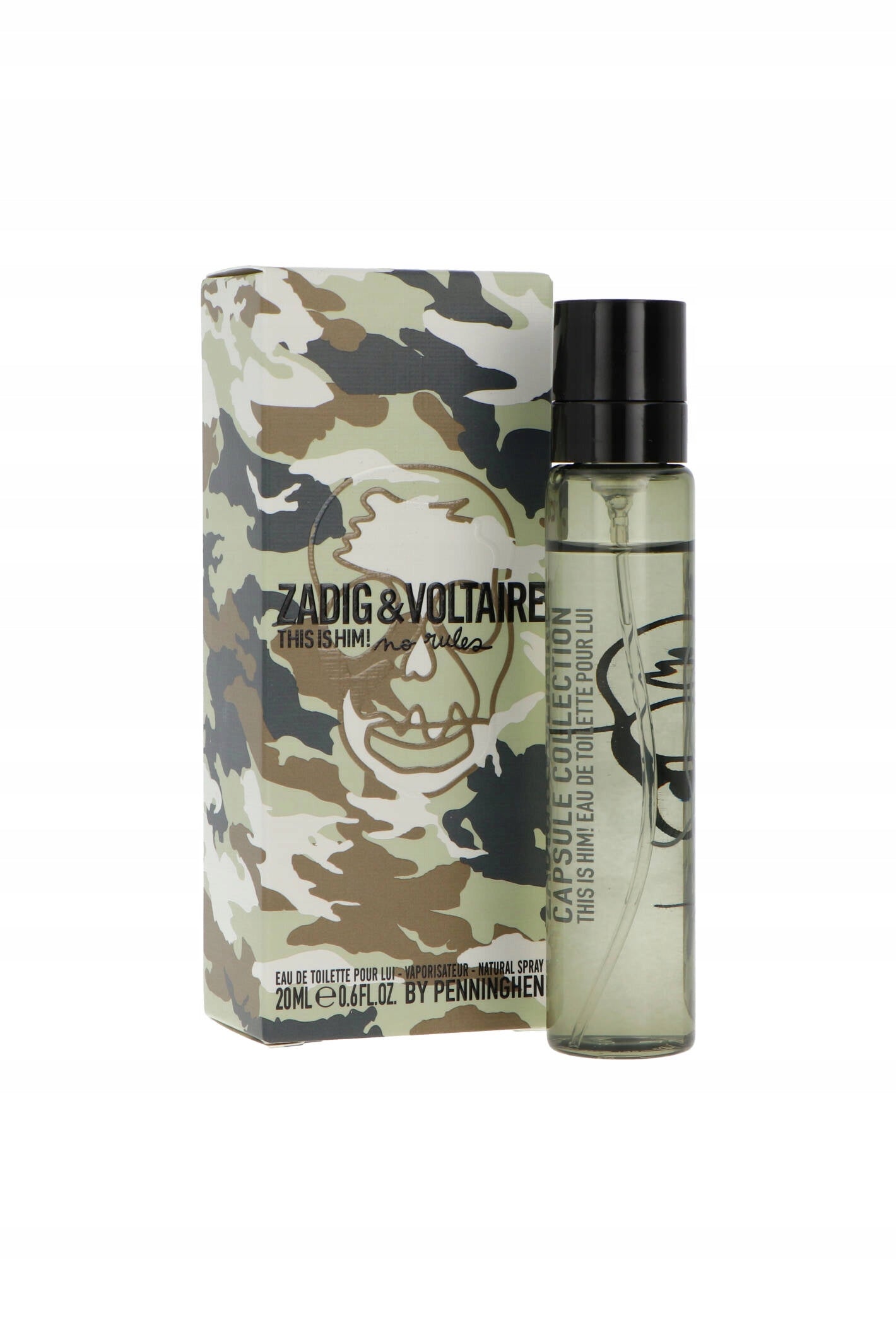 Zadig & Voltaire This Is Him No Rules EDT M 20ml Boxed (Rare Selection)