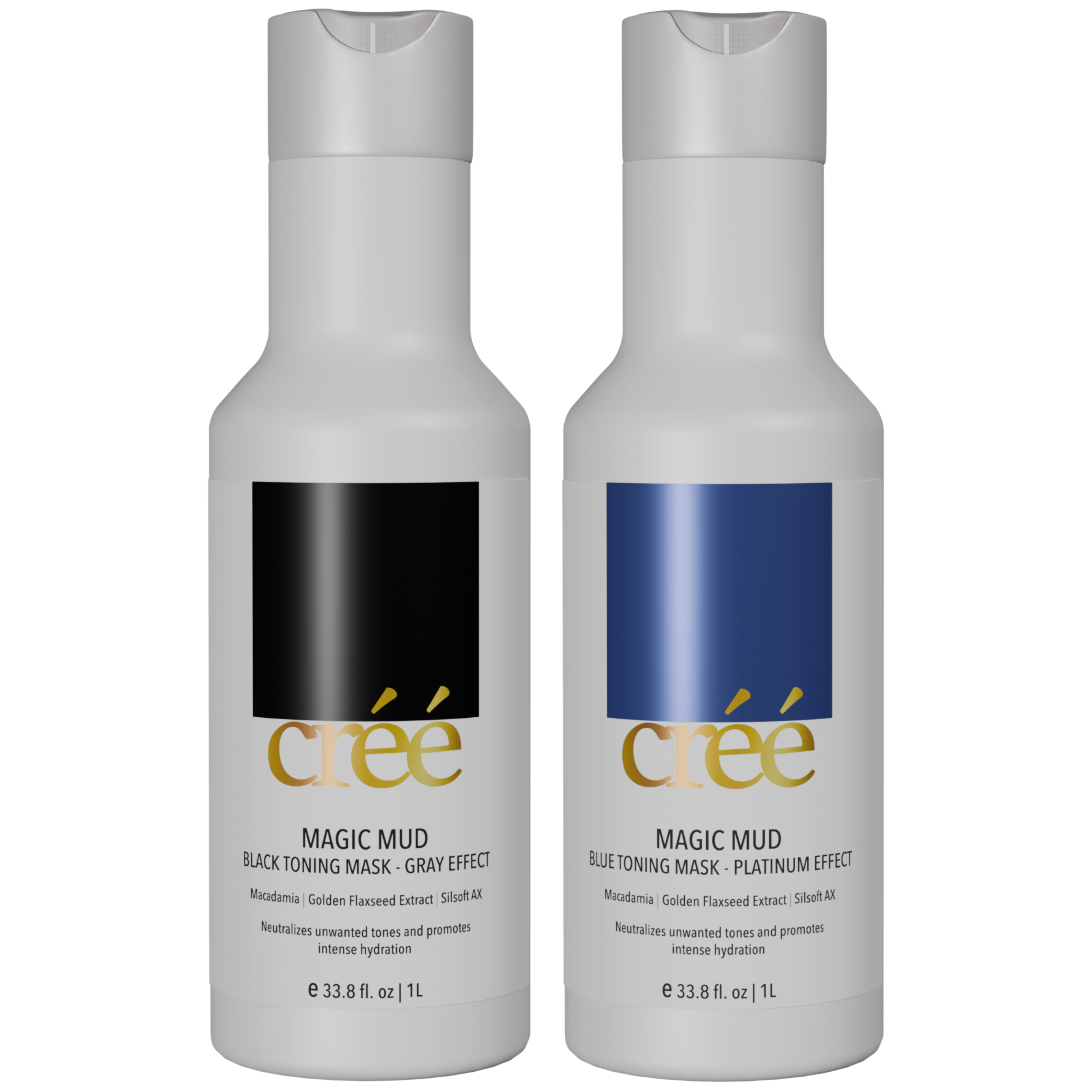 Cree Magic Mud Black Toning Mask Gray Effect Black Toning Mask Gray Effect