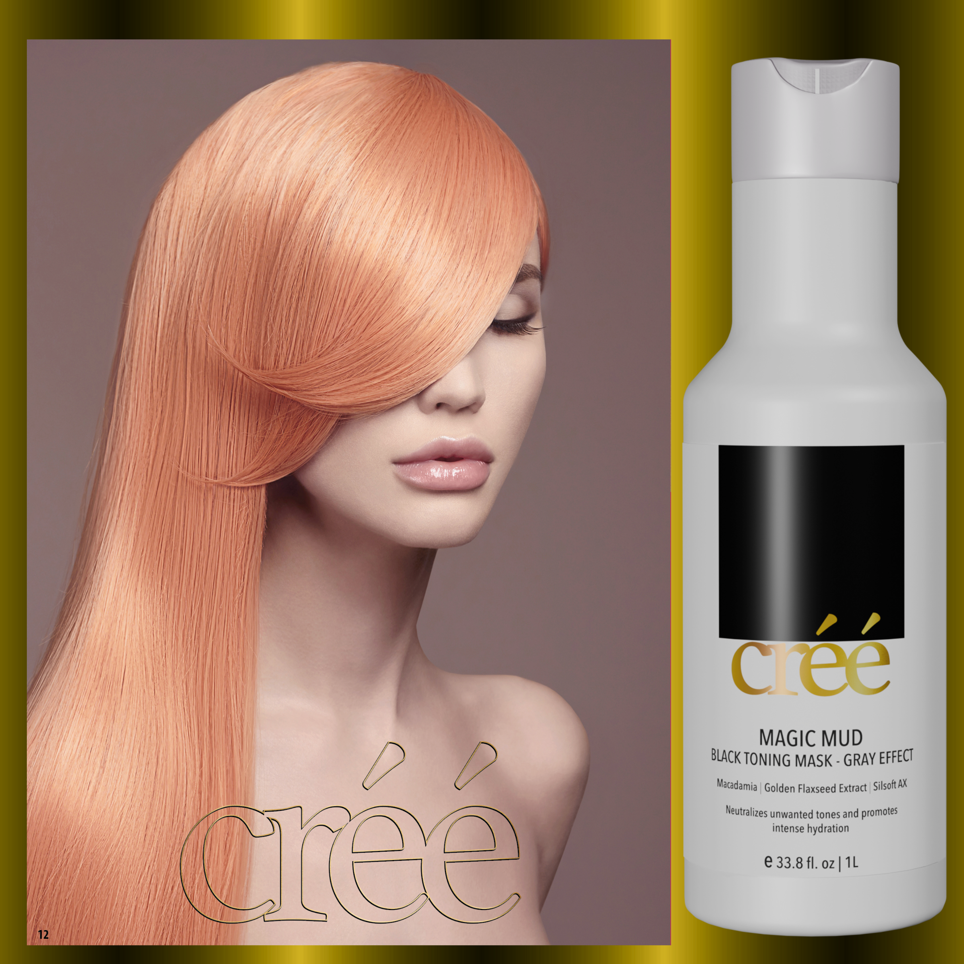 Cree Magic Mud Black Toning Mask Gray Effect Black Toning Mask Gray Effect