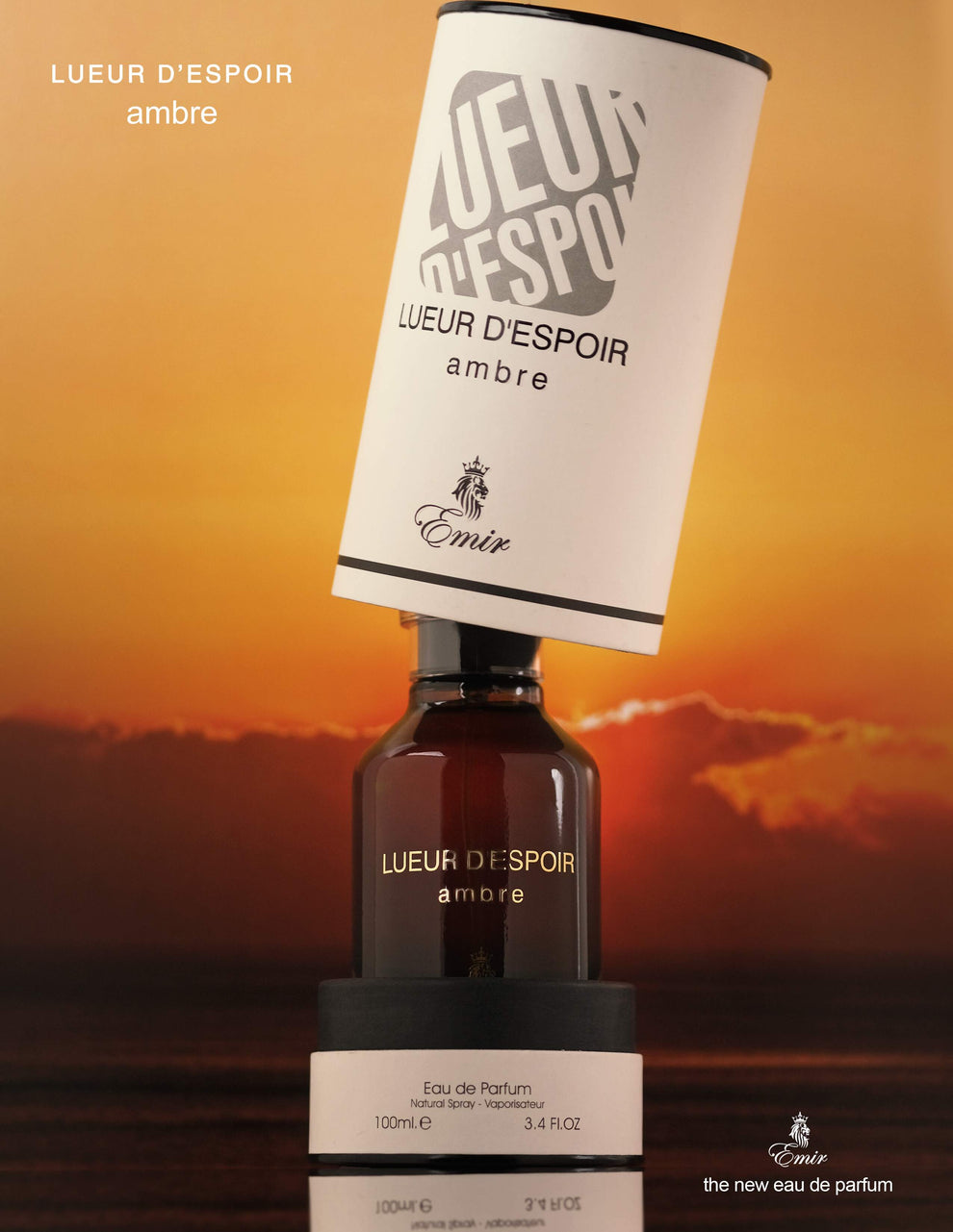 Paris Corner Emir Lueur D'Espoir Ambre EDP M 100ml Boxed