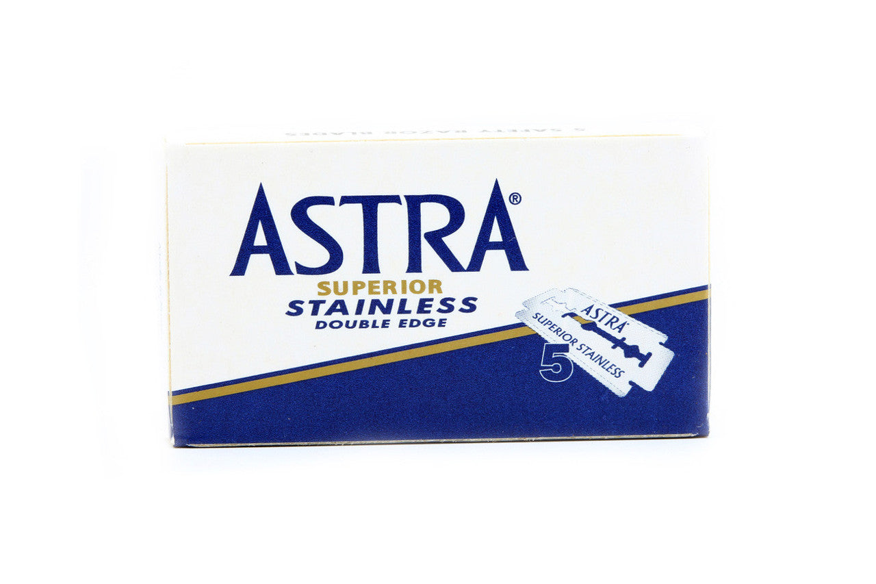 Hoja de doble filo Astra (azul)