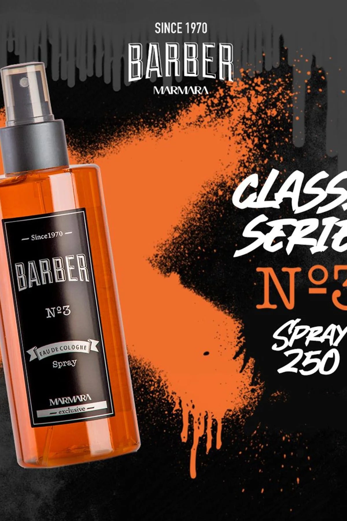 Marmara Barber No 3 Eau de Cologne après-rasage - 250 ml