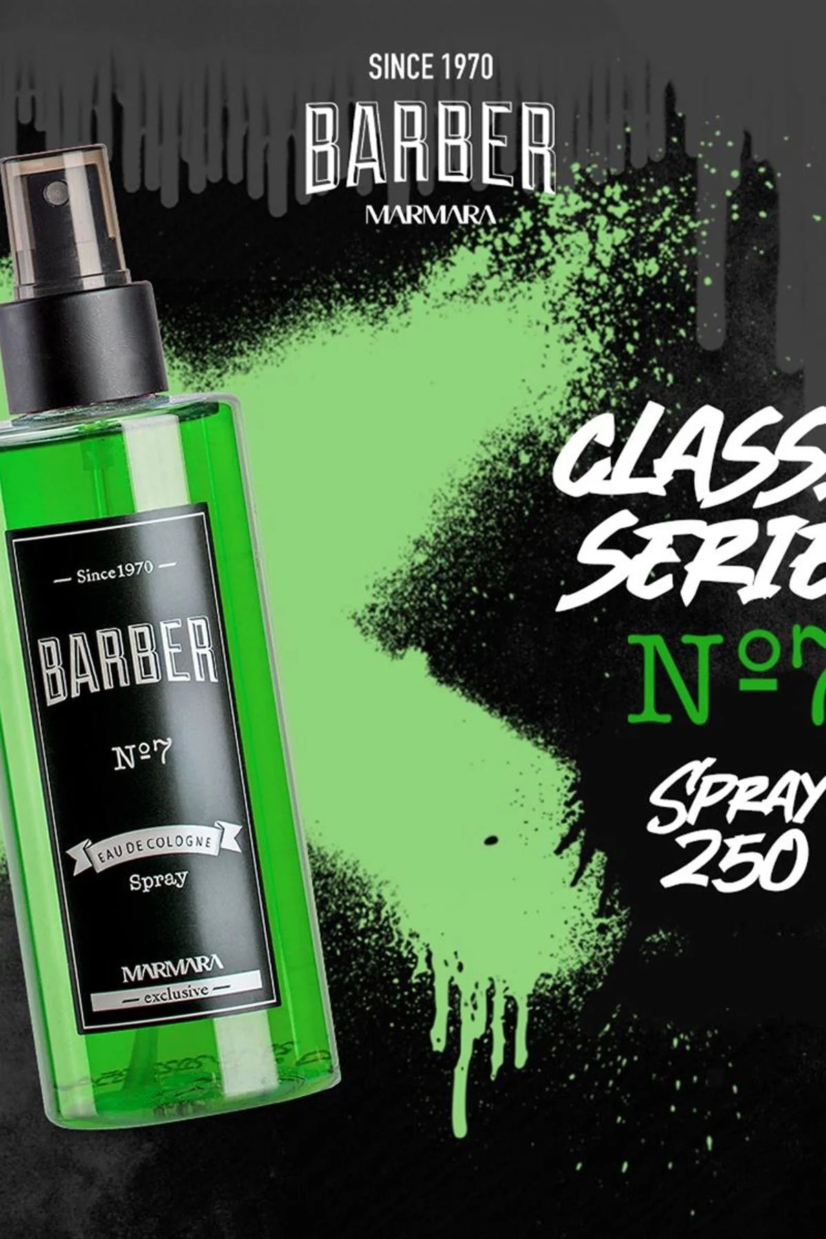 Marmara Barber No 7 Aftershave Cologne - 500Ml - No Box