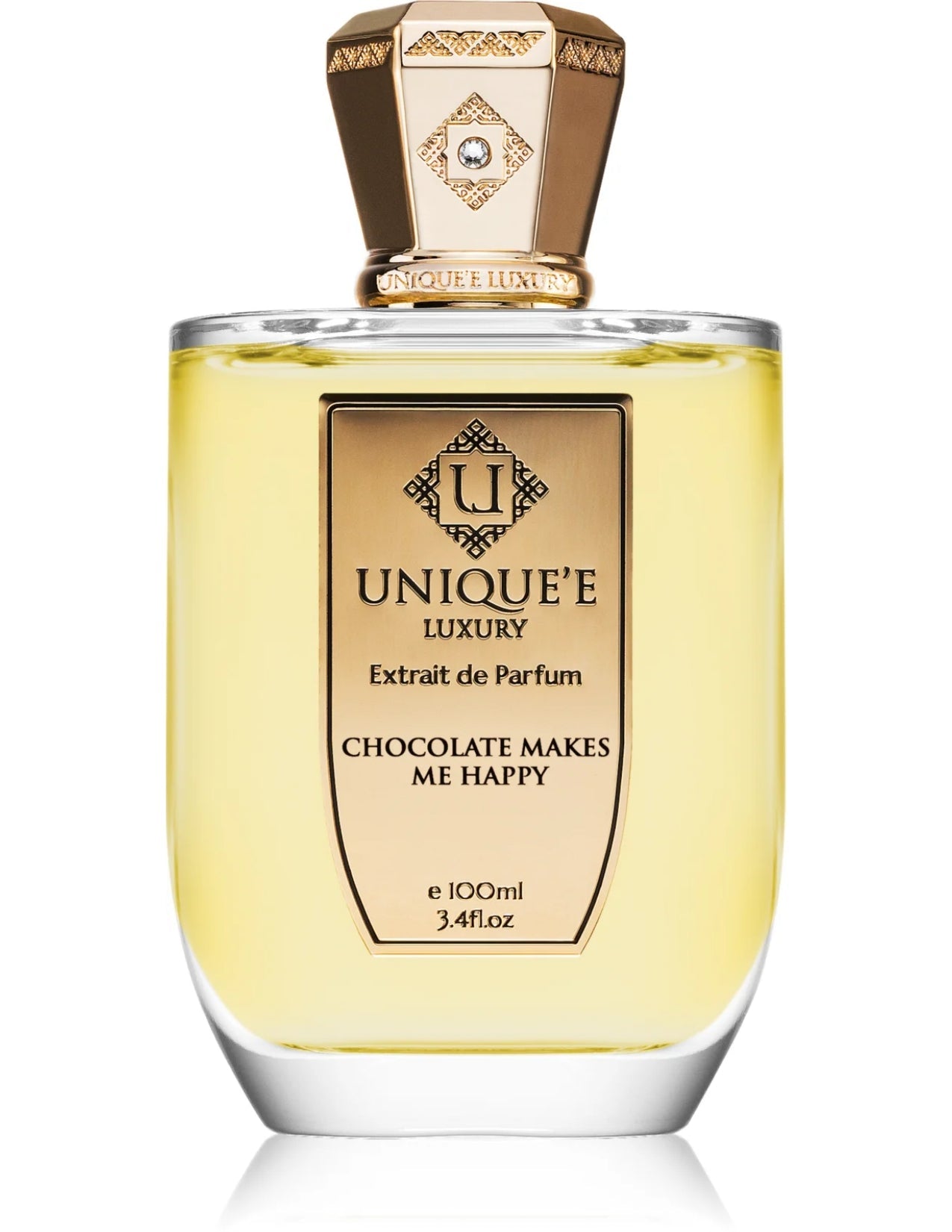 Unique'e Luxury Chocolate Makes Me Happy Extrait De Parfum M 100ml Boxed (Rare Selection)