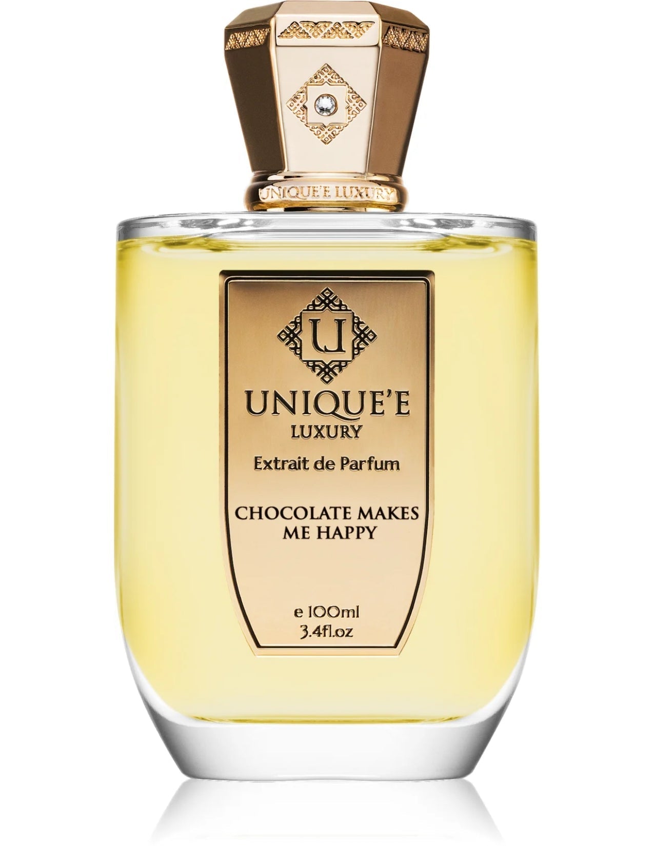 Unique'e Luxury Chocolate Makes Me Happy Extrait De Parfum M 100ml Boxed (Rare Selection)