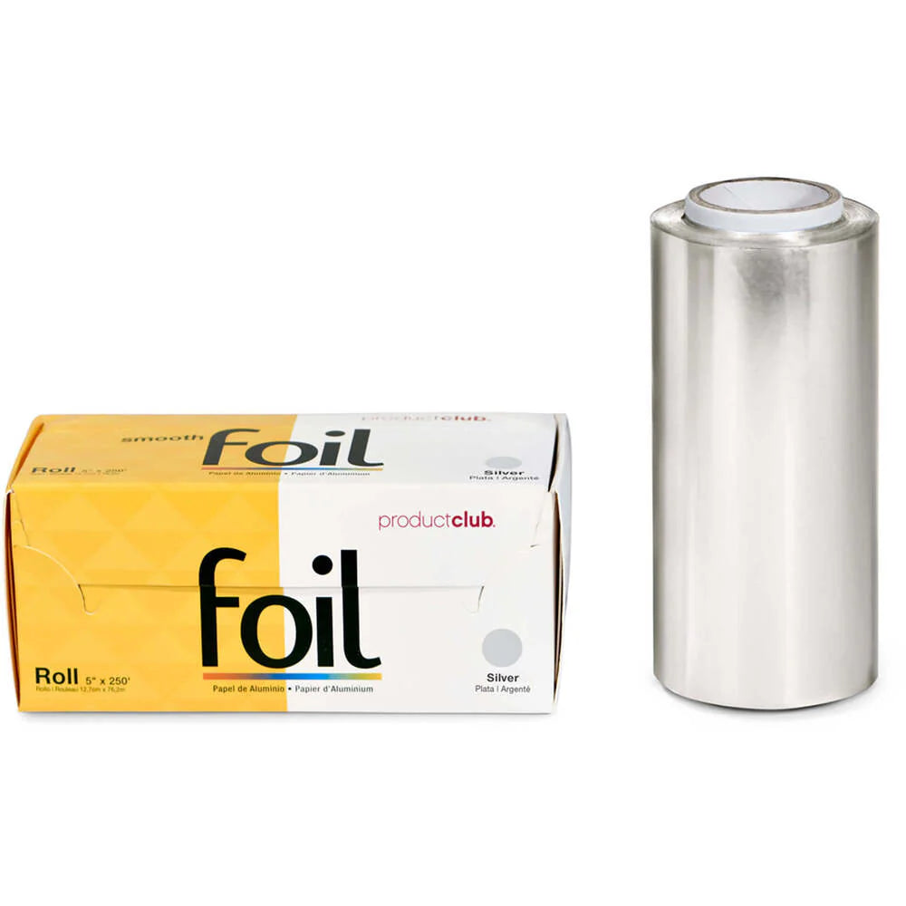 5" x 250' Smooth Roll Foil - Silver