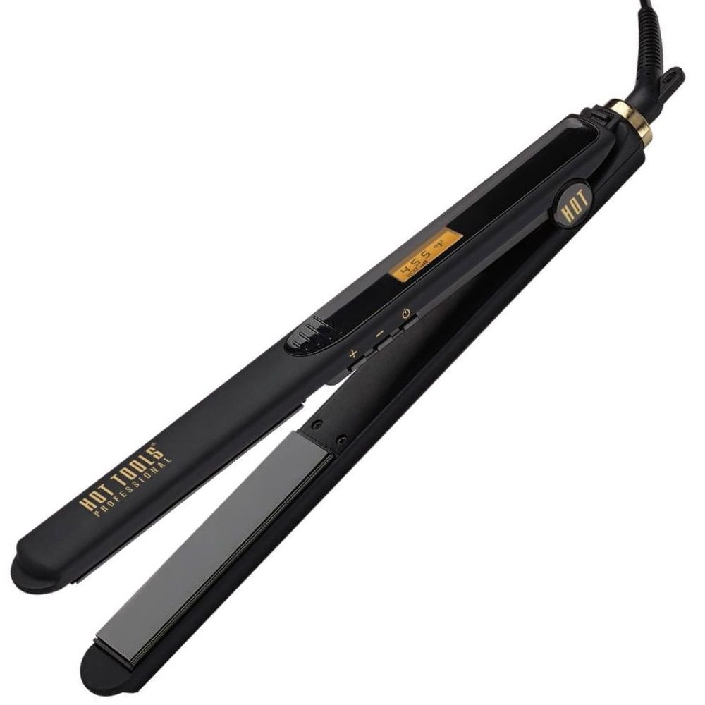 Hot Tools Black Gold 1" Digital Salon XL Flat Iron