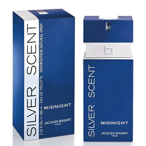 Silver Scent Midnight By Jacques Bogart M 100ml Boxed
