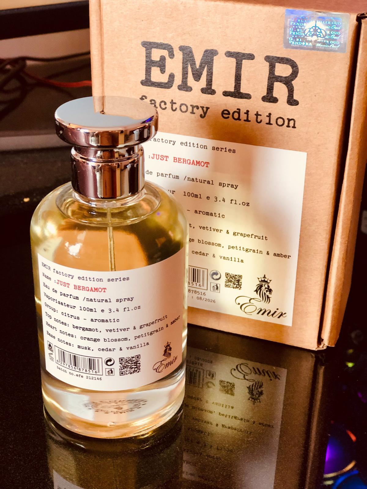 Paris Corner Emir Just Bergamot EDP M 100ml Boxed