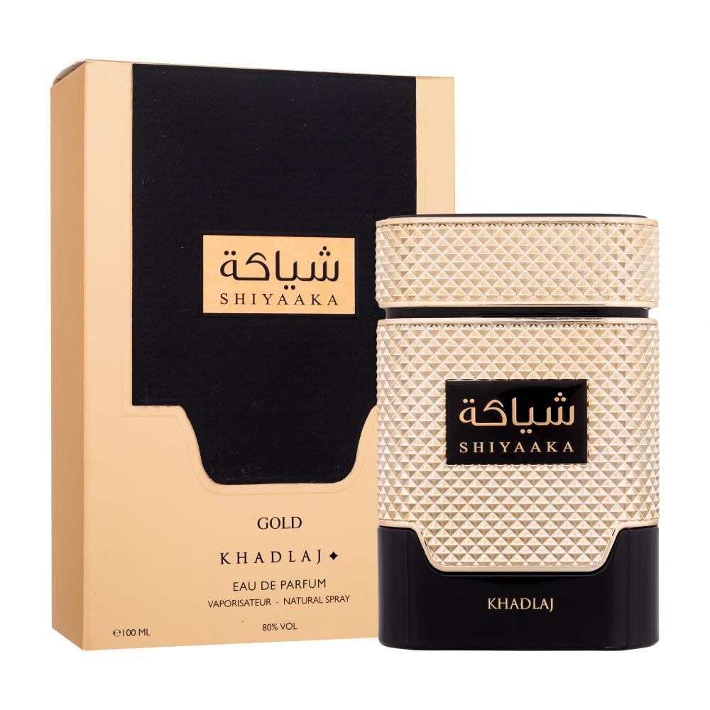 Khadlaj Shiyaaka Gold (Black With Gold) EDP W 100ml Boxed