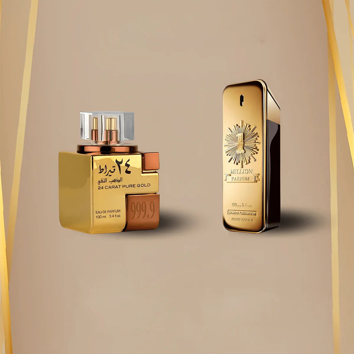 Lattafa 24 Carat Pure Gold EDP M 100ml Boxed
