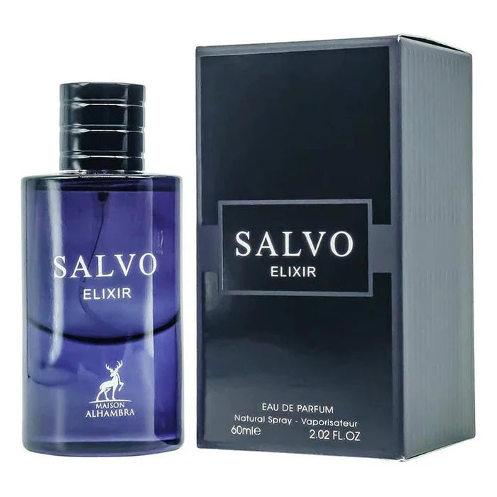 Lattafa Salvo Elixir EDP M 60ml Boxed