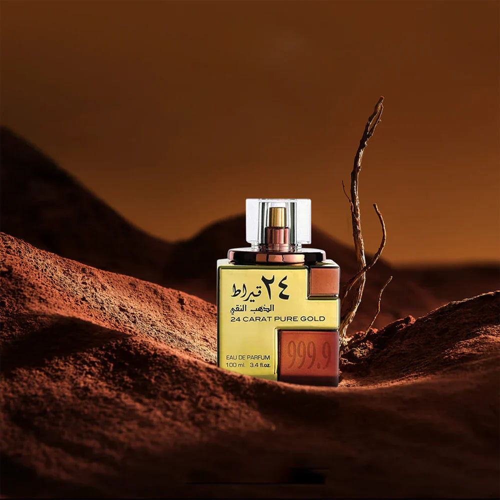 Lattafa 24 Carat Pure Gold EDP M 100ml Boxed