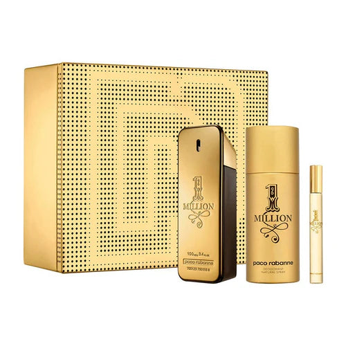 Paco Rabanne 1 Million M 100ml Gift Set (Travel)