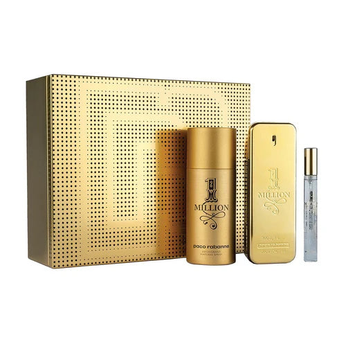 Paco Rabanne 1 Million M 100ml Gift Set (Travel)