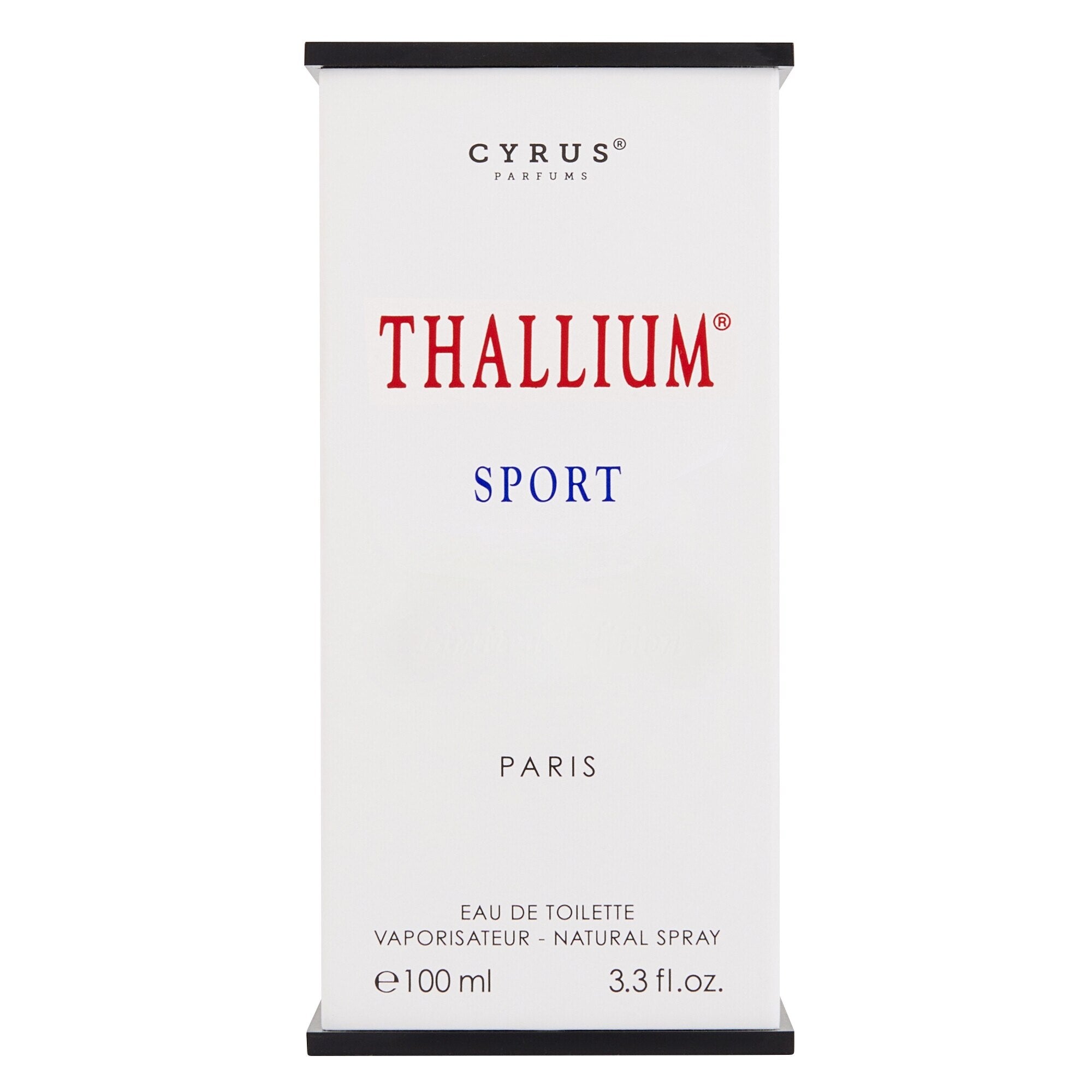 Jacques Evard Thallium Sport M 100ml Boxed