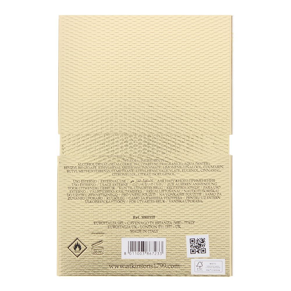 Atkinsons Her Majesty The Oud EDP W 100ml Boxed