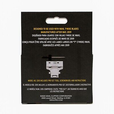 Wahl T-Wide Blade Pro Set Tool