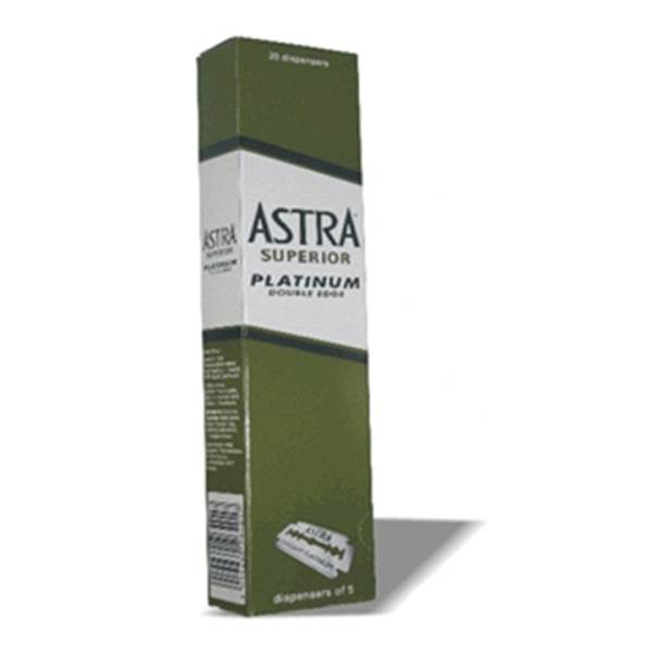 Hoja de doble filo Astra (verde)