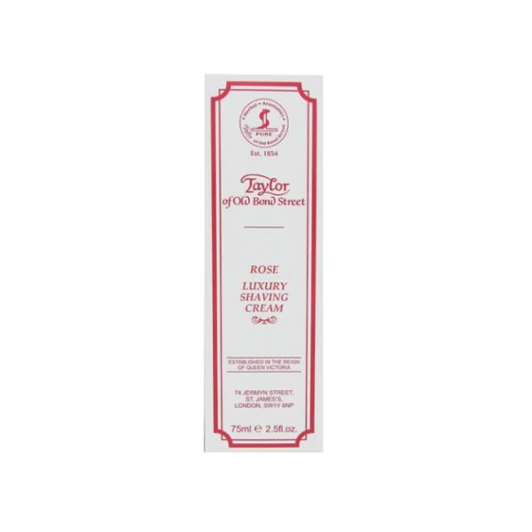 Taylor Of Old Bond Street Shaving Cream 75Ml Tube Rose