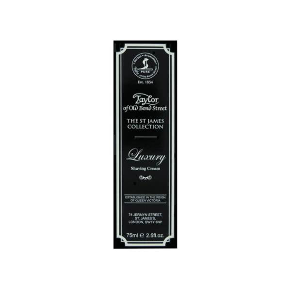 Taylor Of Old Bond Street Shaving Cream 75Ml Tube St James Collection
