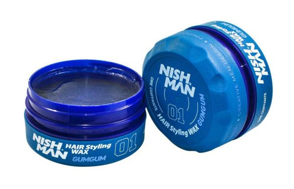 Nishman Hair Styling Gel Wax Gum Gum 01