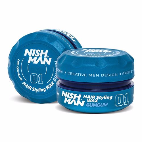 Nishman Hair Styling Gel Wax Gum Gum 01
