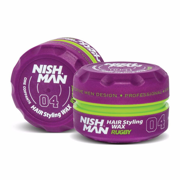 Nishman Hair Styling Wax Rugby 04 150Ml