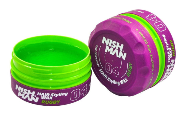 Nishman Hair Styling Wax Rugby 04 150Ml