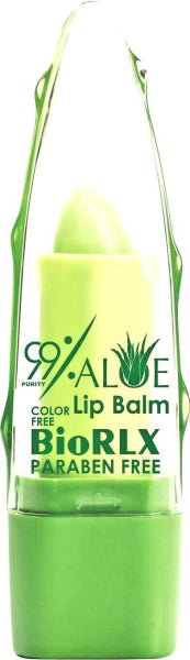 Biorlx %99 Aloe Vera Lip Balm Color Free