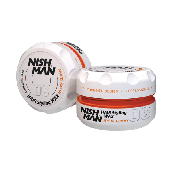 Nishman Hair Styling Gel Wax Mystic Gummy 06