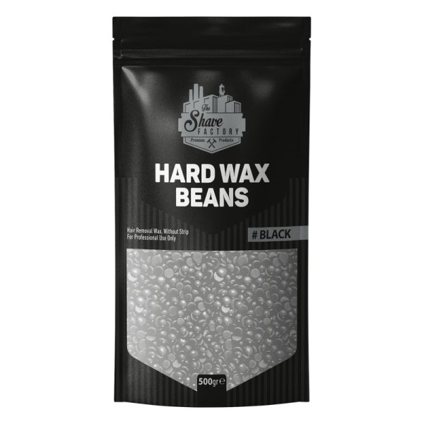 The Shave Factory Hard Wax Beans Black