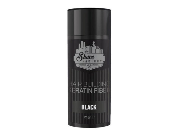 The Shave Factory Hair Building Fiber 21Gr Black