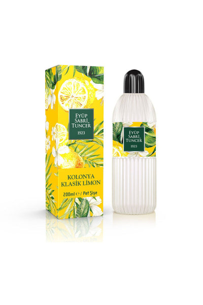 Eyup Sabri Tuncer Eau De Cologne Plastic Bottle  Classic Lemon 200 Ml
