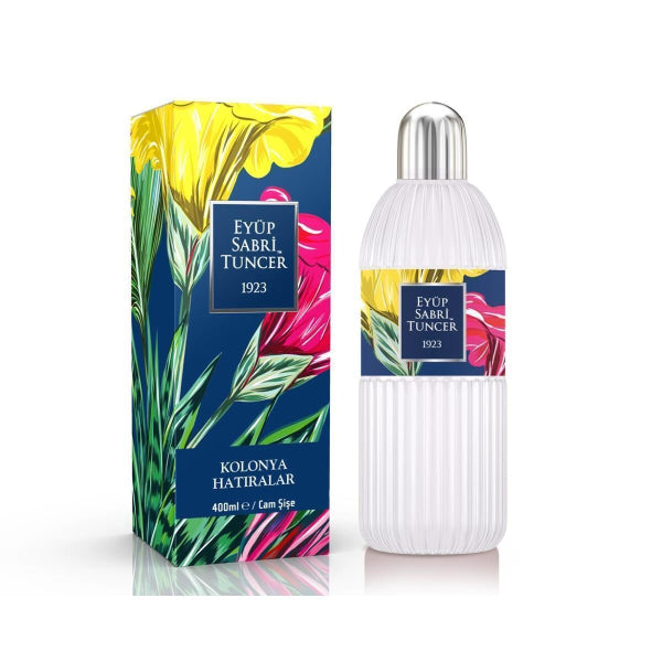 Eyup Sabri Tuncer Eau De Cologne Glass Bottle Memories  400 Ml