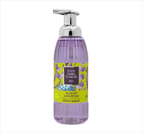 Eyup Sabri Tuncer Jabón Espuma Aceite De Oliva Natural Lavanda Alaçati 500 Ml