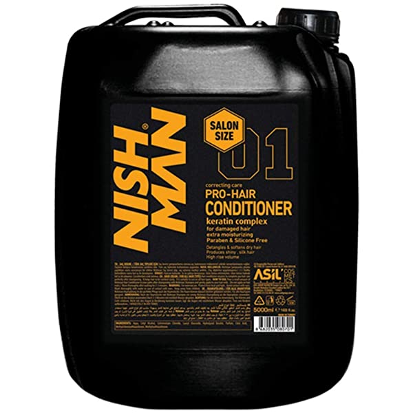 Nishman Acondicionador Capilar Tamaño Salón 5000Ml