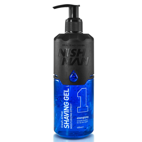 Nishman Gel à Raser Énergisant No1 400Ml