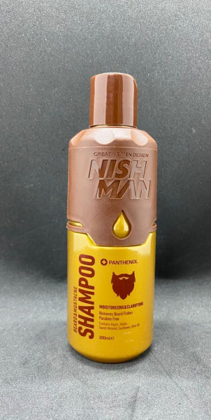 Nishman Shampoing barbe et moustache 200 ml