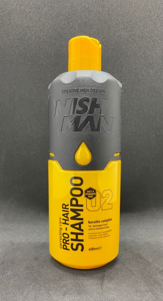 Nishman Shampooing Professionnel Pour Cheveux 400 Ml