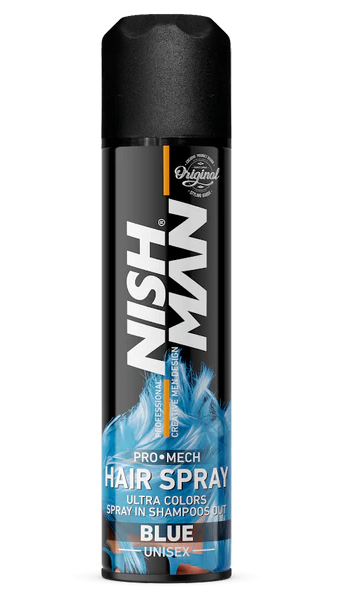 Nishman Hair Coloring Mech Spray Blue Blue