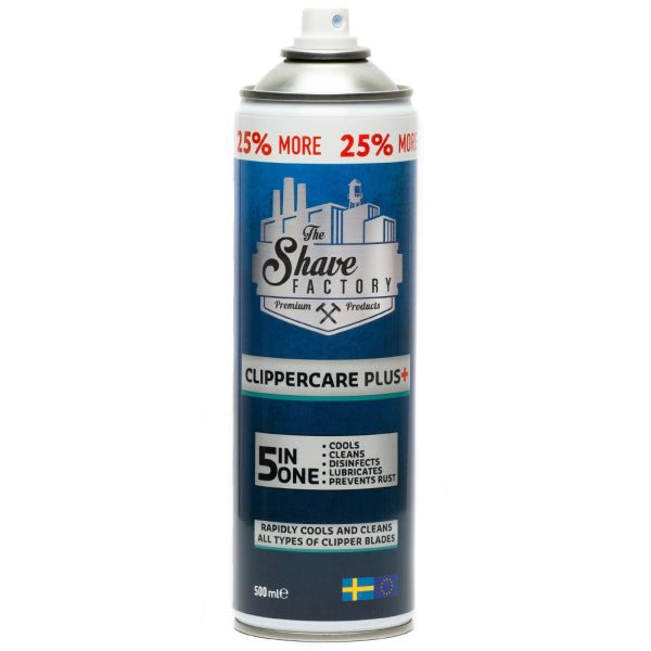 The Shave Factory Clippercare 5 En 1 Spray 500Ml