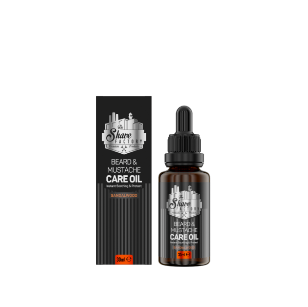 The Shave Factory Huile à barbe au bois de santal 30 ml