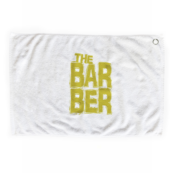 Serviette The Shave Factory The Barber - Jaune (Paquet de 6)