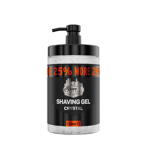 The Shave Factory Gel À Raser 1250Ml Cristal