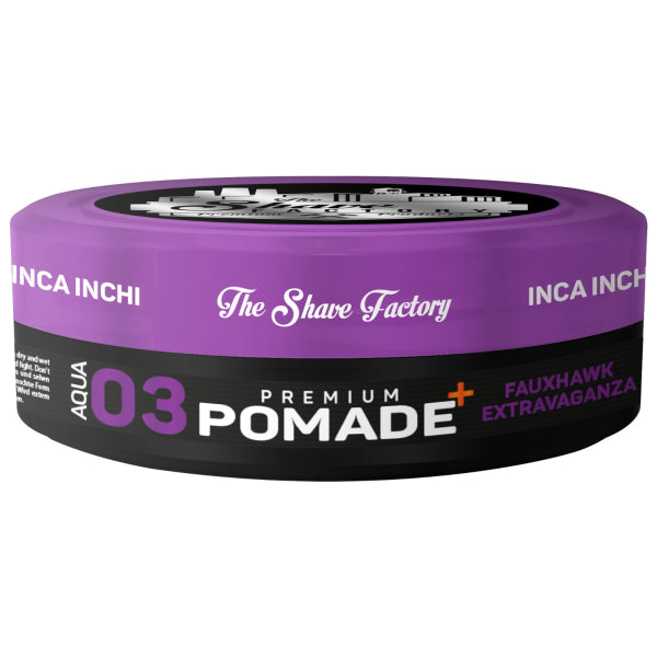 The Shave Factory Premium Pomade 150Ml 03 Fauxhawk Extravaganza 03 Fauxhawk Extravaganza